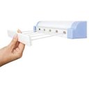 Ver imagem 1 de Varal Retrátil Automático Rotoplex Branco 5 Cordas - Secalux