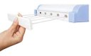 Ver imagem 1 de Varal Retrátil Automático Rotoplex Branco 5 Cordas - Secalux