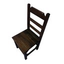 Ver imagem 4 de Cadeira para Sala de Jantar com Assento Ripado 