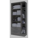 Ver imagem 2 de Guarda Roupa Solteiro 2 Portas 2 Gavetas Moju 