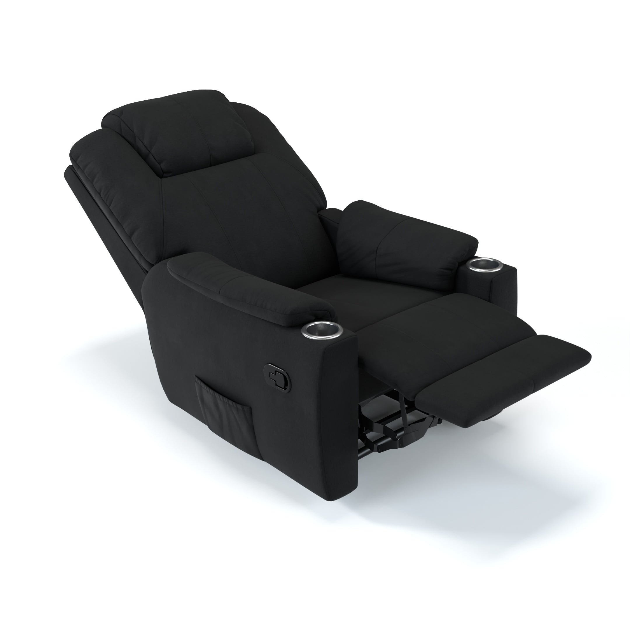 Poltrona do Papai London Linho Preto Lift - 2