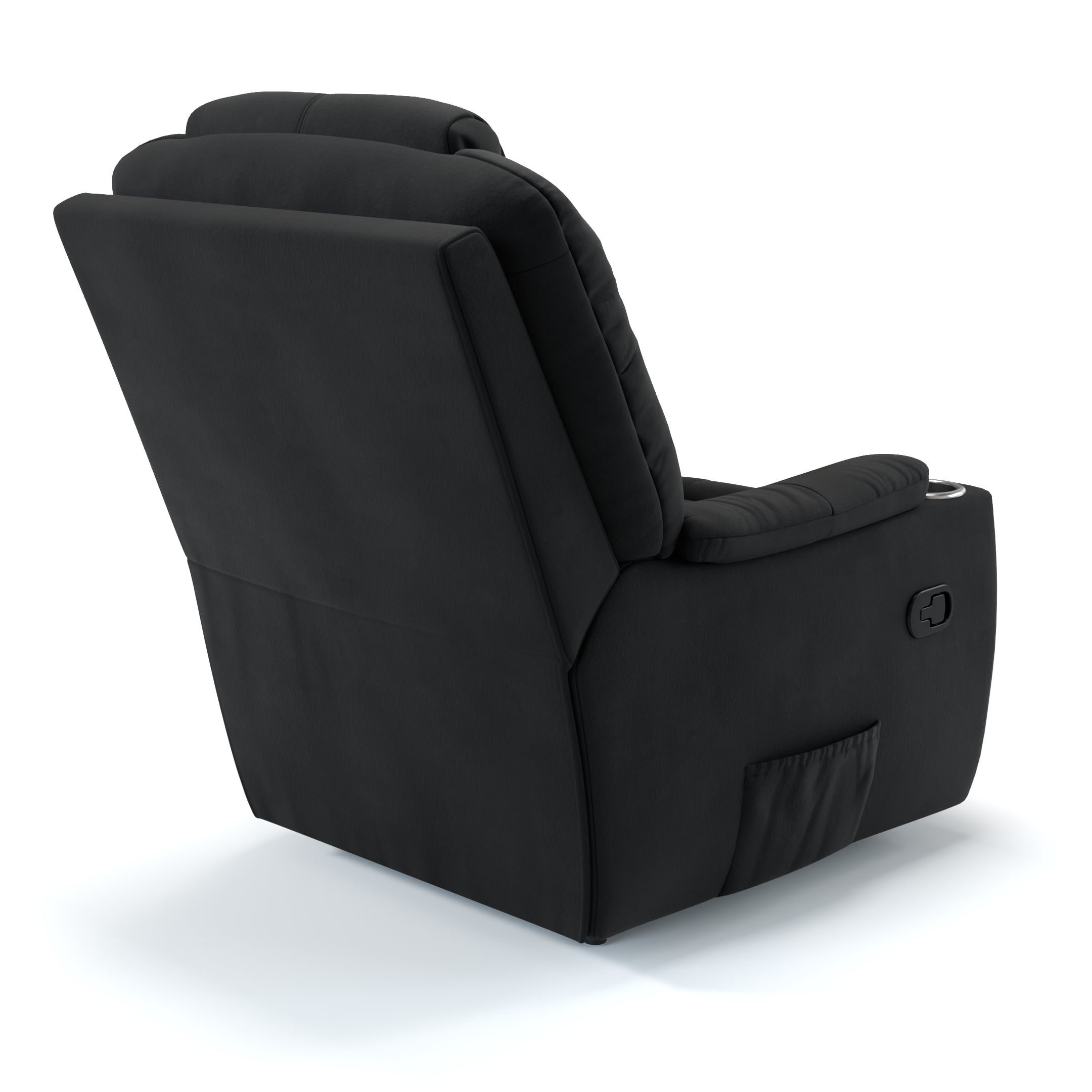 Poltrona do Papai London Linho Preto Lift - 6