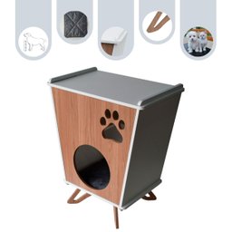Mesa de Canto Gato Cachorro Pet Mdf Luxo - 1