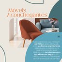 Ver imagem 3 de Kit 02 Poltrona Cadeira para Sala Orgânica Curva Redonda Confortável Reforçada Recepção Suede Terrac