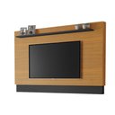Ver imagem 2 de Painel para Tv até 75 Polegadas Preto Freijó New London Luapa Móveis