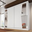 Ver imagem 1 de Guarda Roupa Casal com Espelho 2 Portas 6 Gavetas Egeu