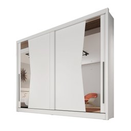 Guarda Roupa Casal com Espelho 2 Portas 6 Gavetas Egeu - 3 Guarda Roupa Casal com Espelho 2 Portas 6 Gavetas Egeu - 3