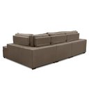 Ver imagem 2 de Sofá de Canto Retrátil e Reclinável com Molas 3,00x2,00 Marília Suede Cappuccino Rover & Beato