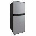 Ver imagem 2 de Geladeira Refrigerador Compacto Hq 140l Duplex Defrost, Baixo Consumo A+++ Preto/cinza Hq-140rdf