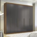 Ver imagem 2 de Guarda Roupa Casal 8 Portas 4 Gavetas Master Vip