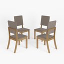 Ver imagem 4 de Kit 4 Cadeiras Milla