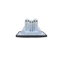 Ver imagem 2 de Conj Tomada P/ Moveis Alumbra 2p+t Branca Preta 10a:preto