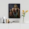 Quadro Decorativo Cleopatra - Arquétipo 33x24cm:madeira Branca - 2