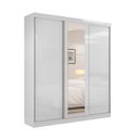 Ver imagem 3 de Guarda Roupa Casal com Espelho 3 Portas de Correr 3 Gavetas Ilhéus Marafon Móveis