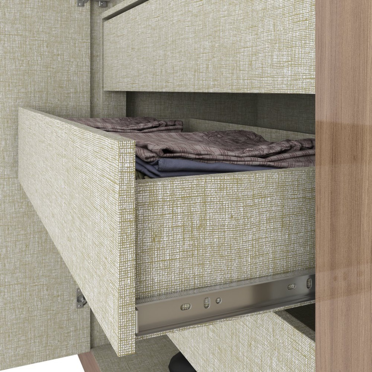 Guarda Roupa Casal 6 Portas 3 Gavetas Vigo  - 7