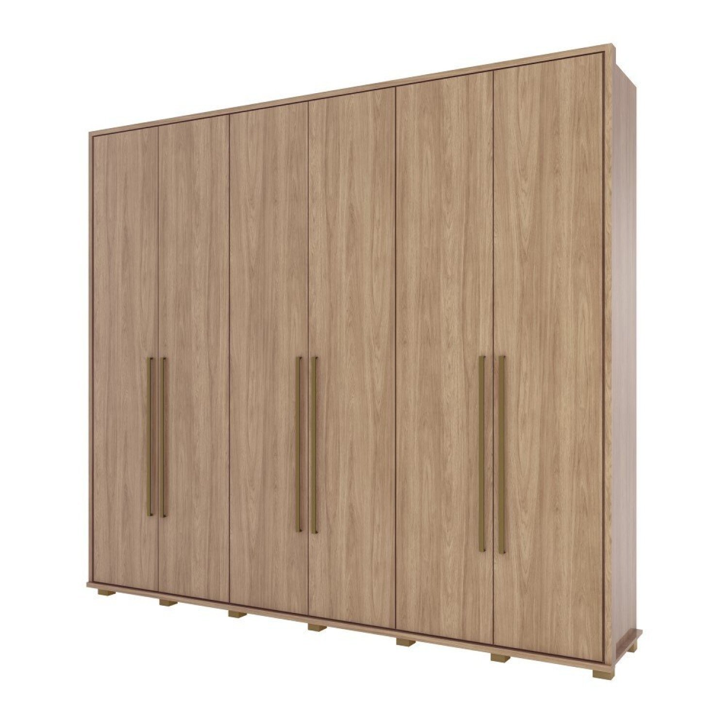 Guarda Roupa Casal 6 Portas 3 Gavetas Vigo  - 4