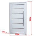 Ver imagem 3 de Porta Pivotante Premium PVC TECPLUS100 216 x 120 D.Brimak