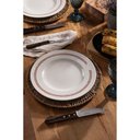 Ver imagem 3 de Prato Raso Tramontina Churrasco Classic em Porcelana Decorada 28 Cm