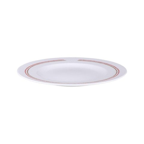 Prato Raso Tramontina Churrasco Classic em Porcelana Decorada 28 Cm