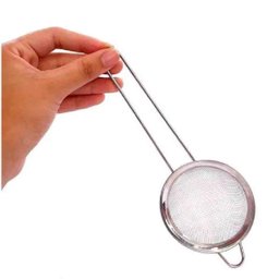 Peneira em Aço Inox Profissional para Cozinha Pequena 8cm - 4