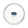 Tampa de Vidro Ichef Polishop - Shark Series - 24Cm - Azul | Azul 24 cm - 1