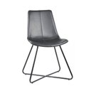 Ver imagem 2 de Conjunto 2 Cadeiras Brenda Preto  