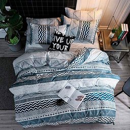 JOGO CASAL QUEEN CHEVRON CHIC 7 PÇ EDREDOM 260X260 400 FIOS - 2