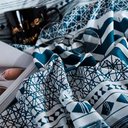 Ver imagem 3 de Jogo Casal Queen Chevron Chic 7 Pç Edredom 260x260 400 Fios