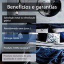 Ver mais imagens de Jogo Casal Queen Chevron Chic 7 Pç Edredom 260x260 400 Fios