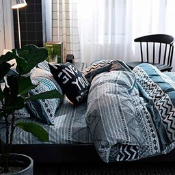 JOGO CASAL QUEEN CHEVRON CHIC 7 PÇ EDREDOM 260X260 400 FIOS - 6
