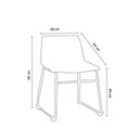 Ver imagem 4 de Conjunto 2 Cadeiras de Jantar Bruna