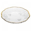 Ver imagem 2 de Jogo de Jantar 12 Peças New Butterfly Fio de Ouro Cristal