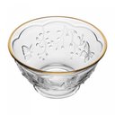 Ver imagem 3 de Jogo de Jantar 12 Peças New Butterfly Fio de Ouro Cristal