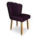 Ver imagem 2 de Cadeira de Jantar Moderna Flor - Balaqui Decor Cor:roxo