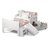 Mini Cama Infantil Montessoriana Sonho Kid's + Colchão:branca - 4