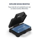Ver imagem 4 de Sanduicheira Oster Inox Multiuso Tripla Camada Antiaderente 1000w/127v - Osan500