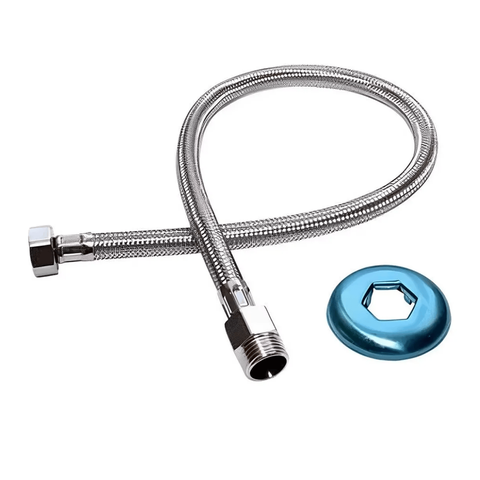 Engate Flexivel Inox 60 Cm