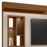 Estante Painel para Tv 60 Pol com Led 200cm Dora L06 Jatobá/off White - Mpozenato - 8