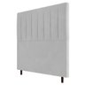 Cabeceira Cama Box Casal Queen Size Itália 160Cm Branco - 1