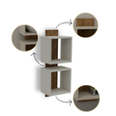 Ver imagem 5 de Conjunto Nichos Nó - Caule Móveis 0567:solanum/nude