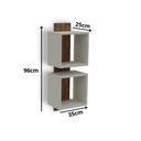 Ver imagem 2 de Conjunto Nichos Nó - Caule Móveis 0567:solanum/nude