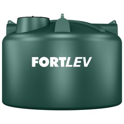 Tanque Polietileno 10.000l Vertical Verde Fortlev - 1