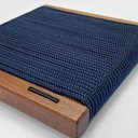 Ver imagem 7 de Balanço Suspenso Corda Náutica e Alumínio Trama Original para Área, Jardim, Piscina - Trama Original