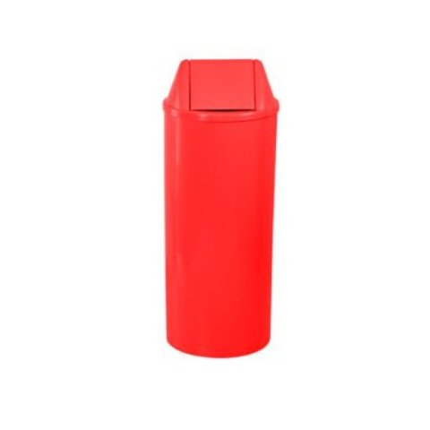 Lixeira Plástica Tampa Vai-vem 22 Litros Vermelho