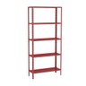 Estante Aço 5 Prateleiras Eaf005 Vermelha - 1