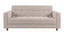 Ver imagem 2 de Kit Sofá 3 Lugares + Poltrona Verona - Suede - Bege