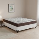Ver imagem 1 de Cama Box com Colchão Queen ISO 150 D45 Espuma Branco Ortobom