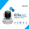 Câmera Inteligente Wifi Giratória Full Hd Myra 360 Elsys - 3