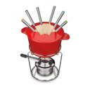 Ver imagem 1 de Cuisinart Conjunto de Fondue de Ferro Fundido 13 Peças (vermelho)
