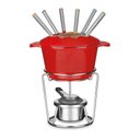 Ver imagem 2 de Cuisinart Conjunto de Fondue de Ferro Fundido 13 Peças (vermelho)